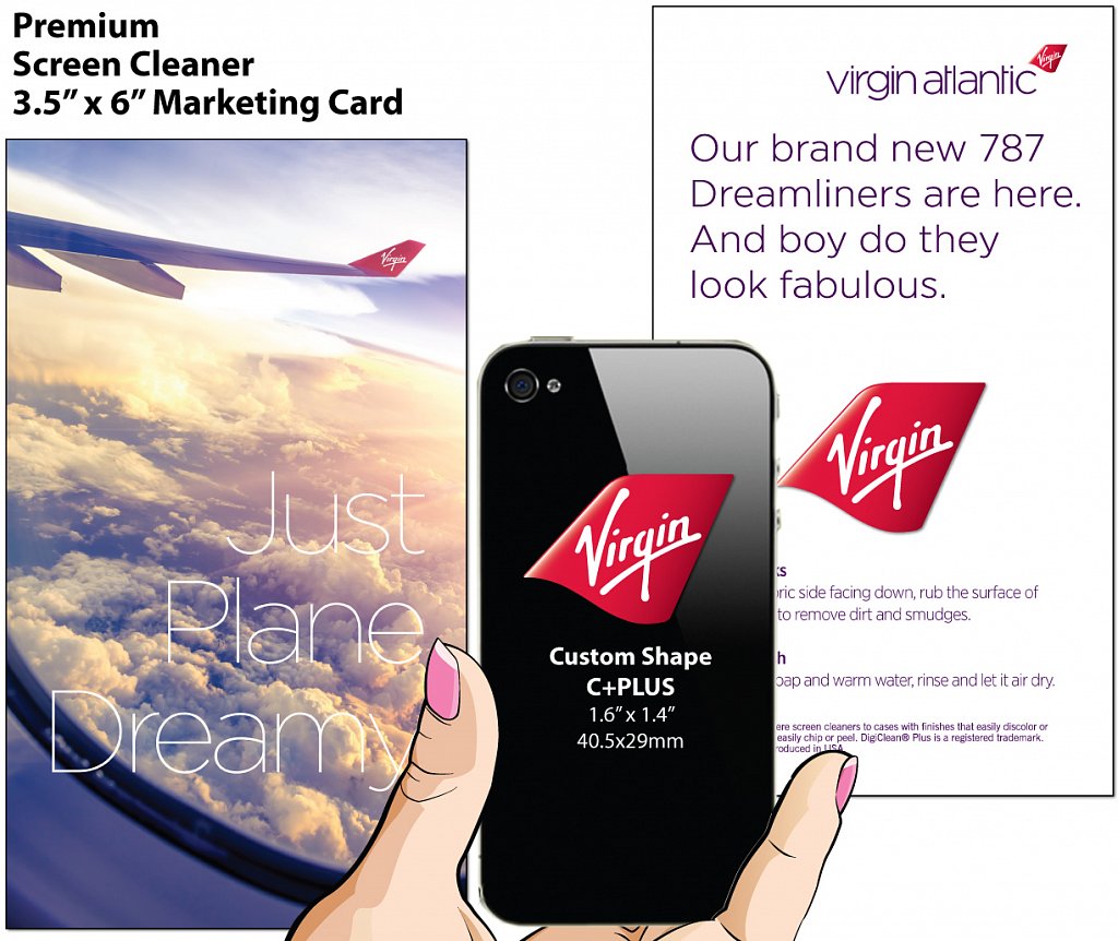 Virgin Airline Tail